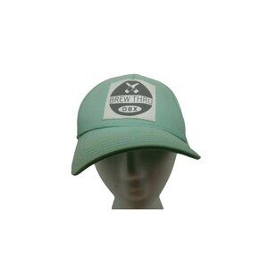Brew Thru OBX Outer Banks NC Mint Green Snapback Hat